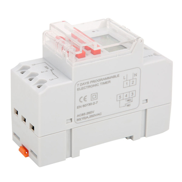 【NX】TM919BK 85~265V AC 30A LCD 7 dagers programmerbar digital timerbryter