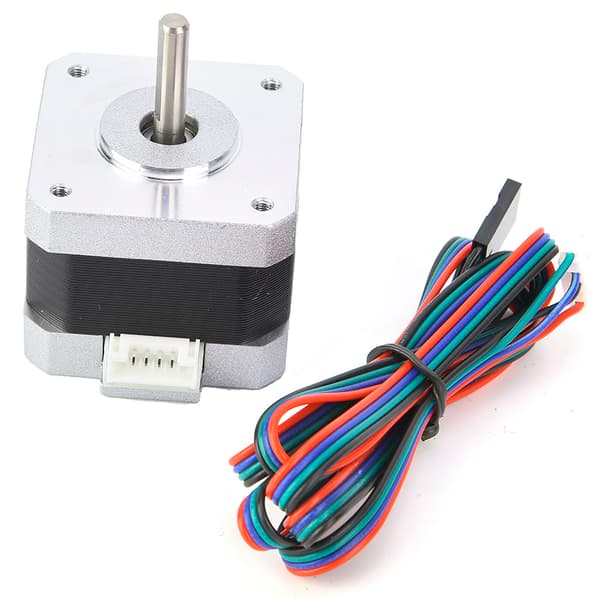 DC4.0V 1.2A 1.8° Nema 17 bipolær stepmotor 320mN.m/45oz.in Kompatibel med 3D-printer 34mm højde