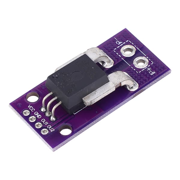 Hallström-moduulikortti ACS758LCB-050B PFF T lineaarinen virta-anturi 50A 3,3-5V