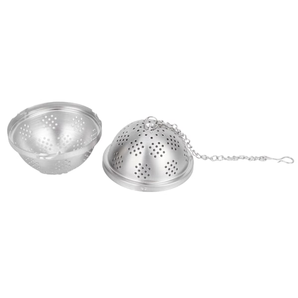 Tea Sil Infuser Kryddfilter Ball Mesh Design 304 Rostfritt stål KökstillbehörS