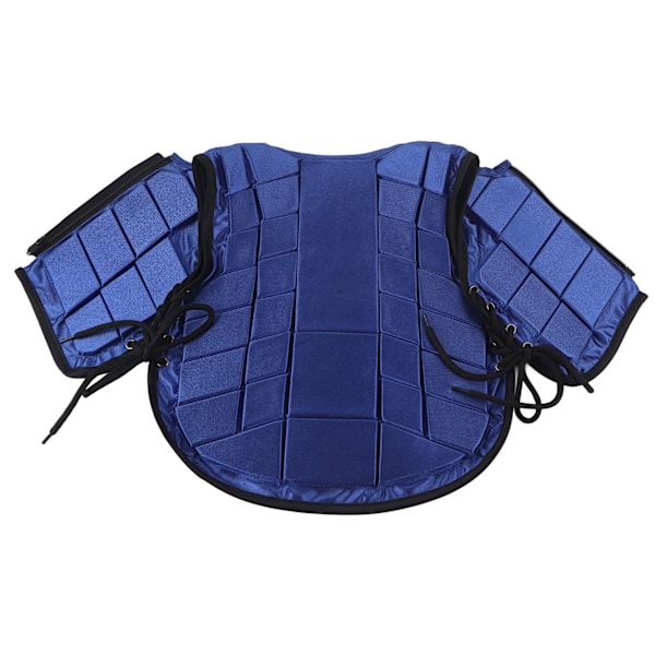 Ridevest for barn Skumvattert sikkerhet Riding Beskyttelsesutstyr Kroppsbeskyttelse BlueCS