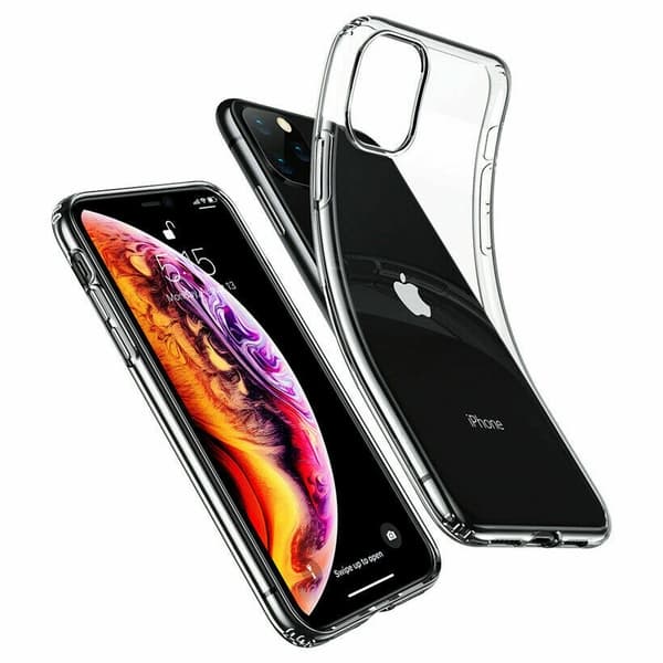 Kompatibel med iPhone 11 Pro Max - Transparent TPU-skal 25