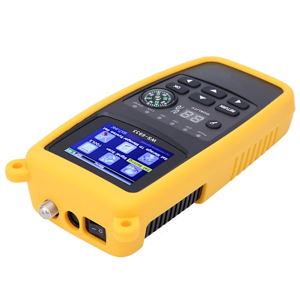 Digitaalinen satelliittisignaalin etsijä LCD-näyttö USB-liitäntä WS-6933 DVB-S2 EU-pistoke 100-240V