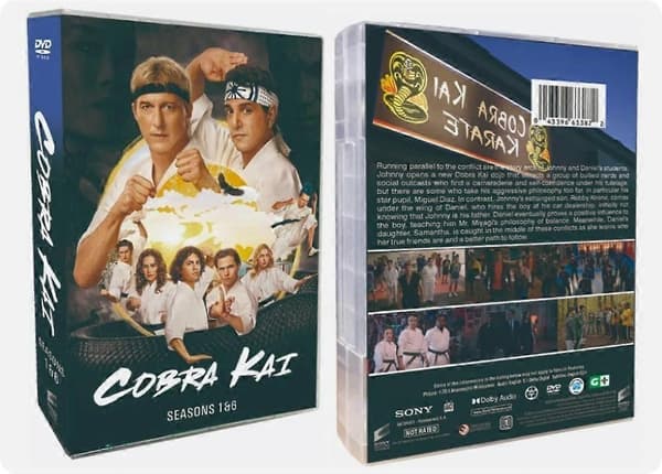 Nyt boks sæt Cobra Kai Sæson 1-6 DVD 14-Disc engelsk version