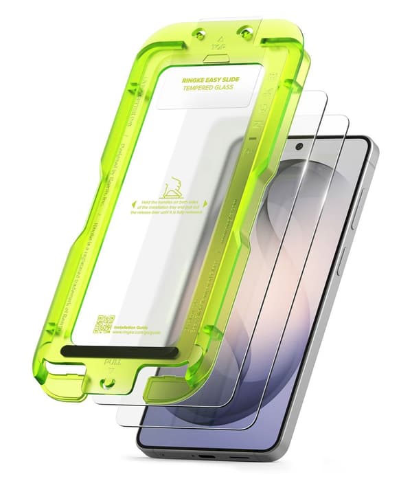 【NX】Ringke Galaxy S26 2-PACK Easy Slide Screen Protector Tempered Glass 100