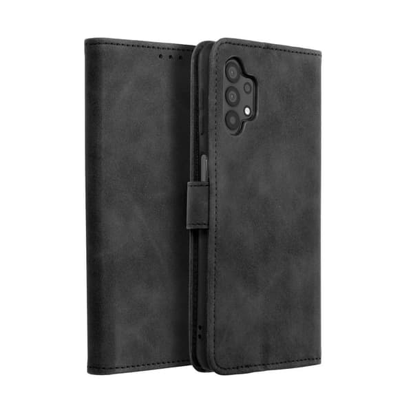 Galaxy A32 5G Wallet Case Forcell Tender - Black Svart black