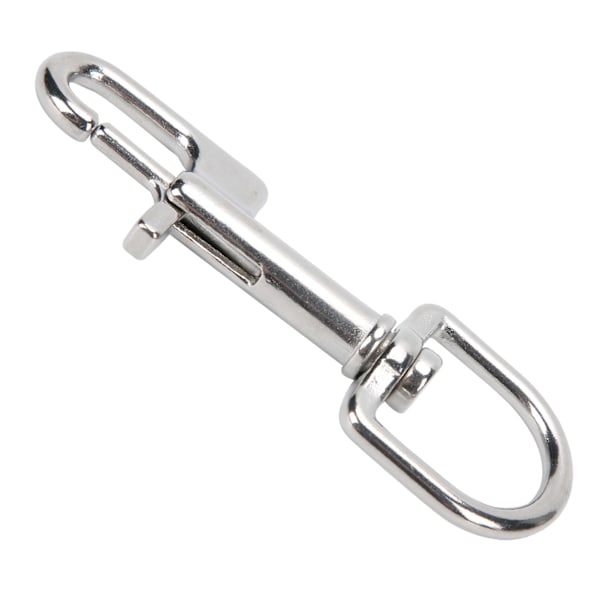 Dykkeklips i rustfritt stål Enkeltøye Bolt Snap Hooks Spenne 100 mm/3,9 tommer