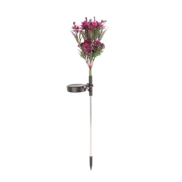 Utendørs lysende Phalaenopsis Ground Insert Dekorative plen Solar Blomsterlys