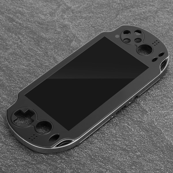 För PS Vita1000 LCD Byt skärm Digitalisering Komplett montering med ram skruvmejsel svart För PS Vita1000 skärm