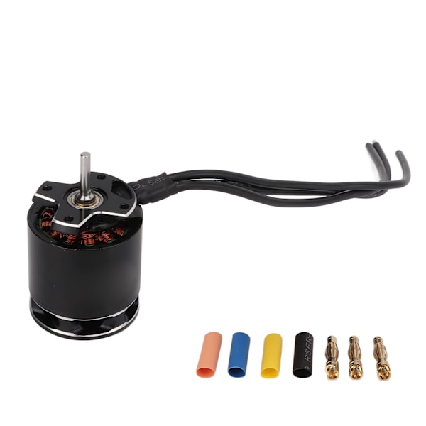 RC Brushless Motor 14 Poler 12 Spor CNC-Frest, Avtakbar Struktur, Outrunner Motorer for 1/10 RC Crawler