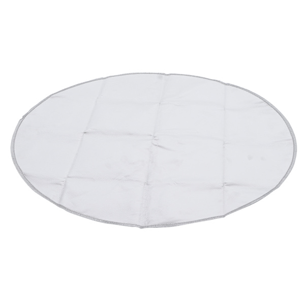 Rund ildstedsmatte for gressbeskyttelse Brannisoleringsmatter for grill 24 tommer