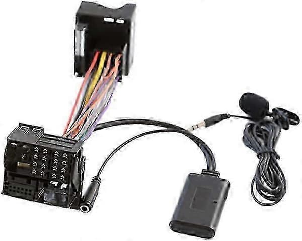 Aux-adapter kompatibel med X3 E83 med Bluetooth och inbyggd mikrofon