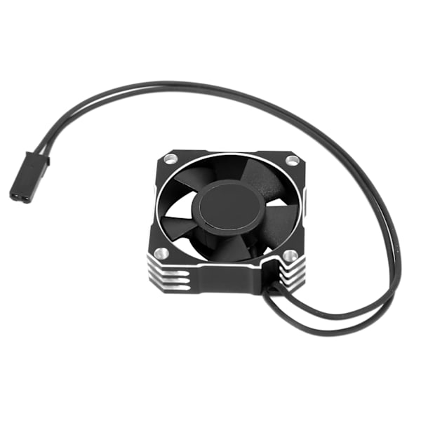 RACKET 35 mm motorkjølevifte 8,5V/21000 RPM for 1/10 1/12 1/8 RC-sensor børsteløs motor Sølv