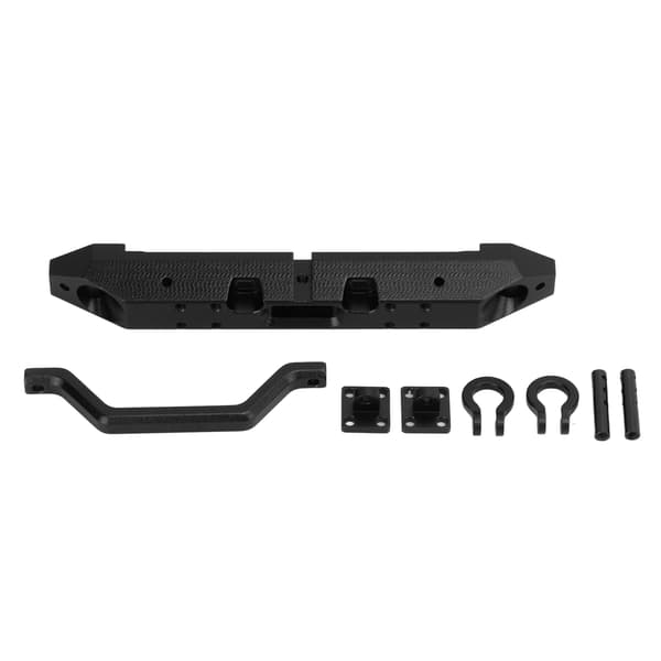 RC Frontkofanger og Lys Sæt Aluminiumlegering Simulation til AXIAL SCX24 1/24 RC Bil Crawler Sort