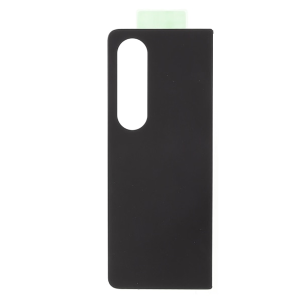 Bagerste glas udskiftning bagerste glasbeskyttelse med forudinstalleret tape til Galaxy Z Fold 4 SM F936 5G Sort