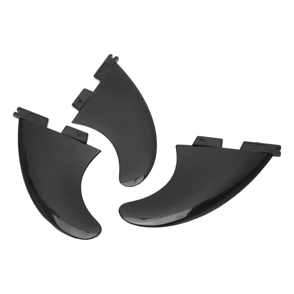 3 stk. Surfbræt Fin PVC Glasfiber Longboard Ocean Bred Thruster Fin Surf Tilbehør