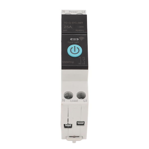 Din Rail effektbrytare Smart WIFI Switch Mobiltelefon Fjärrkontroll 3 Timing Modes för hushållsapparater 25A