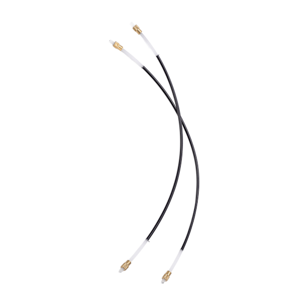 2st Cellosvansrep Svansband Nyloninstrument Bytessats Kit Svart