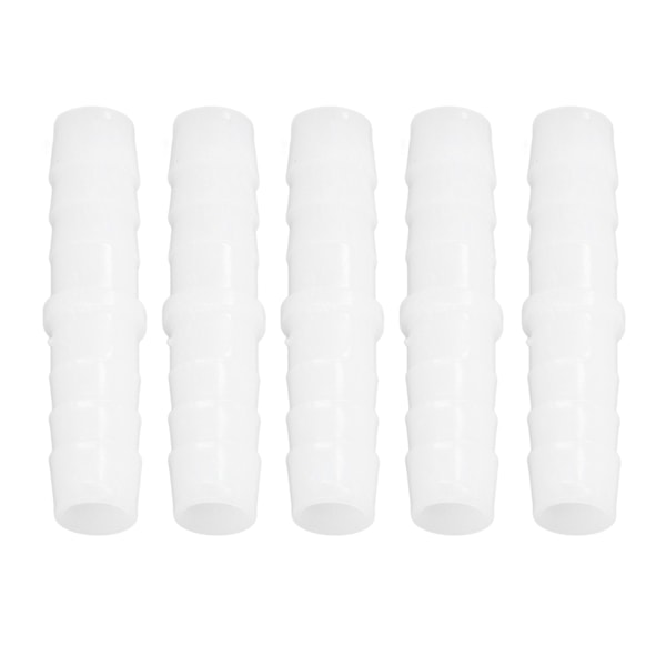 10 stk plastslange med hulling montering sæt med lige hullinger samlinger Mender koblingsadapter 12-12 mm
