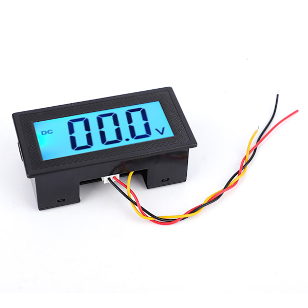 YB5135DB LCD Digital Display Tretrådsspänningsmätare Monitor Voltmeter