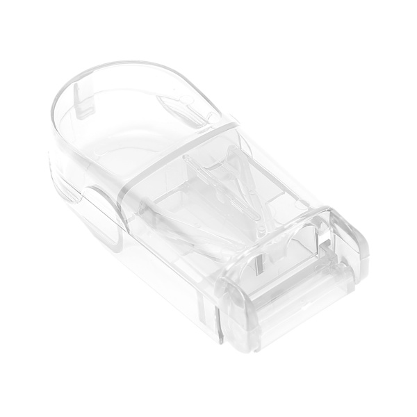 Pill Cutter Professionell Travel Portable Tabletter Pill Splitter Förvaringslåda för äldre PatientTransparent färg