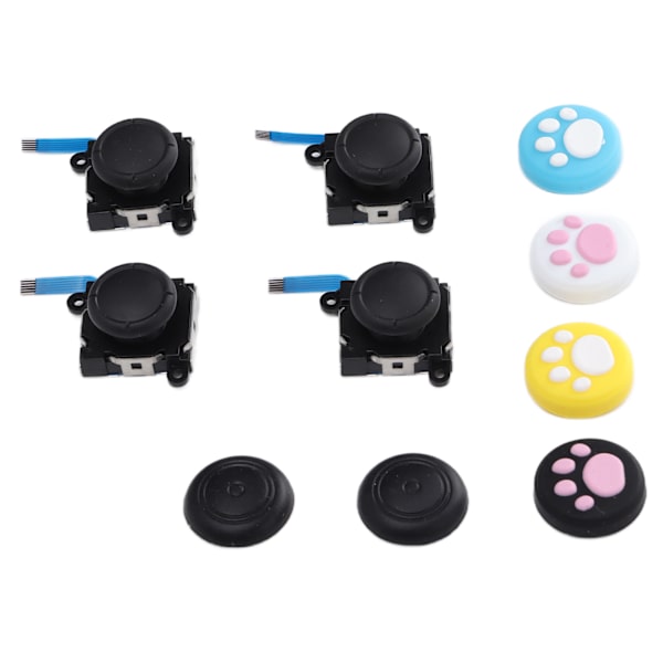 QM2107101 Byte av joystick Kit Byte av joystick med joysticklock för Switch Lite Joycon Console