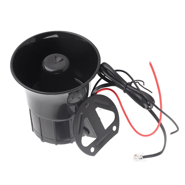 50W 120dB Bilalarm Horn 6 Lydeffekter Nødsignal Sirene Universal til 12V Bilbrandalarm