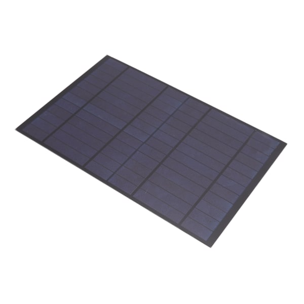 6V 10W solpanel polykrystallinsk silicium 1660mA solladeplade til campingvandring bjergbestigning