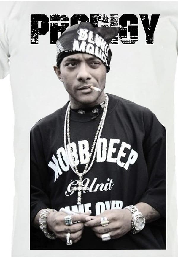 [NX]Mobb Deep T-skjorte Hvit Prodigy G-Unit Hvit White M