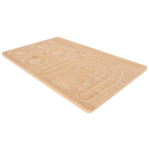 Bambu Combo Beading Board DIY Tarkka koko Vapaa järjestely Rannekoru Mittalauta Korujen valmistusalusta