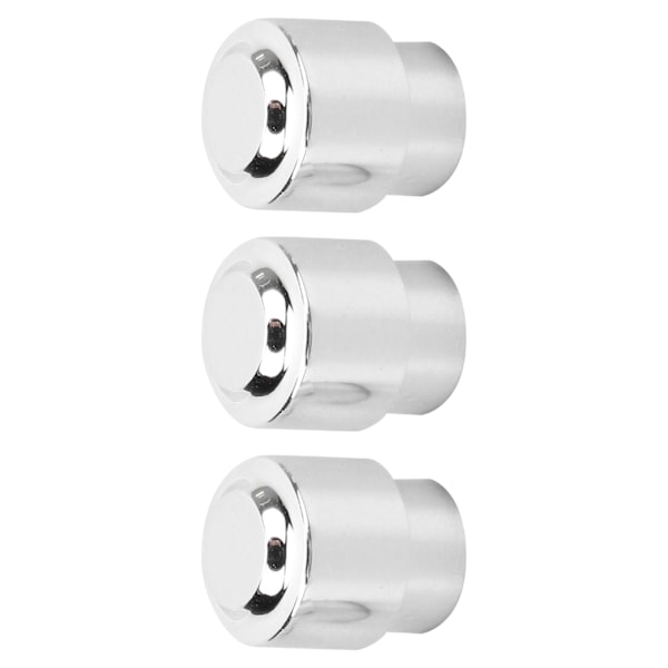 3 stk Bryterhette Knapper Plast Komfortabel Funksjonell Push Pickup End Instrumenttilbehør
