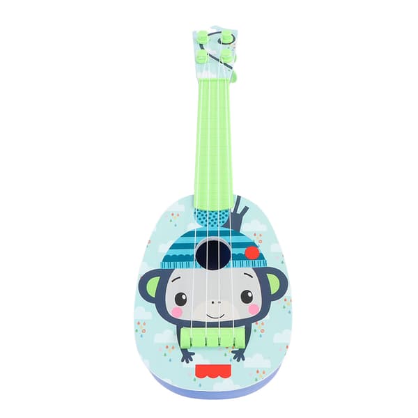 Ukuleleleksak för barn 4 strängar Utmärkt ljud Simulerad gitarr Musikinstrument för nybörjare Typ 2