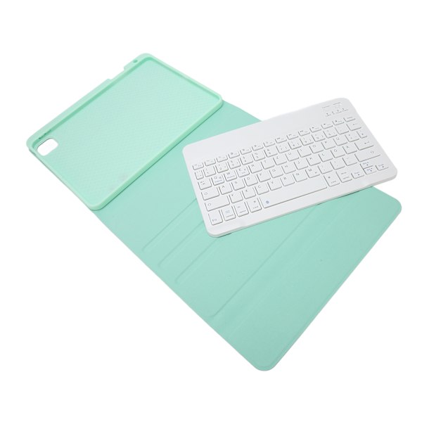 Tysk Tabletfodral med Tangentbord för IOS-surfplatta Air 4 5 10,9 tum för IOS-surfplatta Pro 11 tum 32,8 fot Smart Tangentbordsfodral Grön