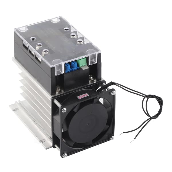 Soft Start Controller Industriel Kontrol Tilbehør Aluminium Bund til Enkelt / 2-Faset Motor (Modul Radiator)