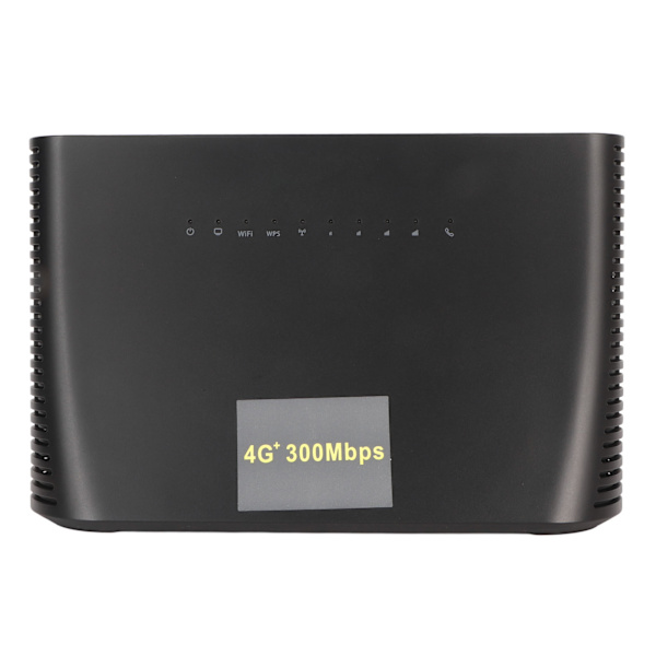4G trådlös router 300Mbps 4G LTE CAT4-router Bärbar WiFi-router med WAN LAN-port för hemmahotellkontor 110‑240V US-kontakt