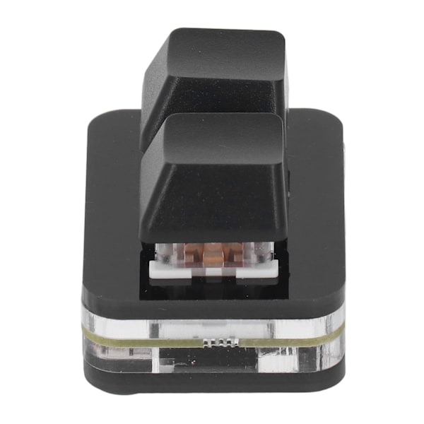 2 tangenter Röd Switch Tangentbord Mini USB Mekanisk Tangentbord för Rytmspel Kopiera Klistra Funktion Svart