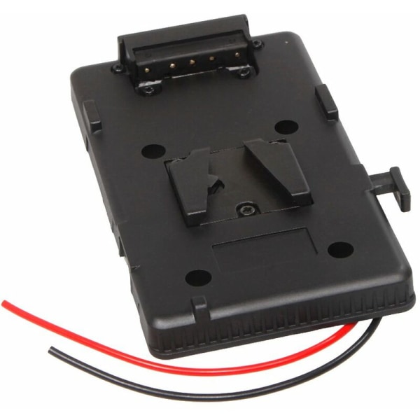 Bakre batteriplatta Adapter för Sony V-shoe V-Mount V-Lock Power Bank för DSLR videokamera videolampa