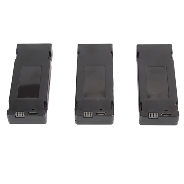 3st Drönarbatteri 2600MAH 3,7V Uppladdningsbart Quadcopter Drönarlitiumbatteri för E88 för Borstlöst för S13 S1 APP8GPS