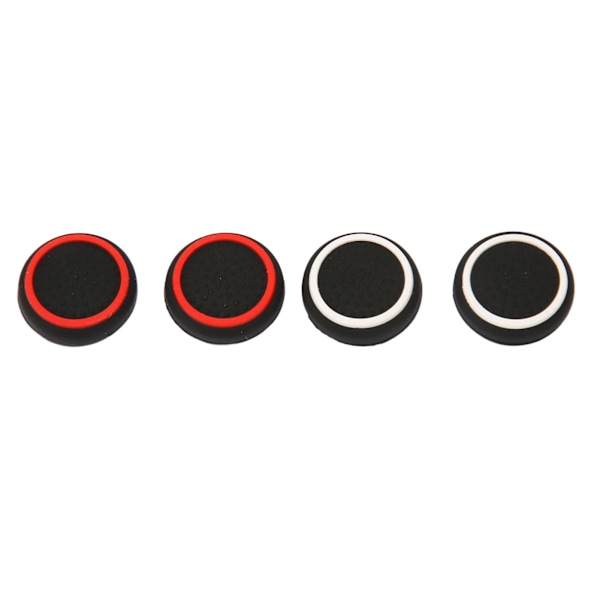 4 stk Tommelgrep Caps Myk silikon Forhindrer glidning Erstatning for Joystick Thumbstick Caps for Steam for ROG-konsoller