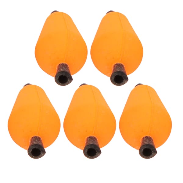 5 stk/sæt Float Foam Tear Drop Strike Indicator Fiskeflue Tilbehør Grej Fiskeri Orange