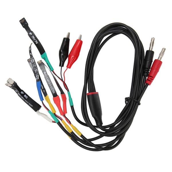 Dedikerad Strömtestkabel Ström Datakabel DC Strömförsörjning Strömtesttråd för IPhone 6 till 14 OSS W116