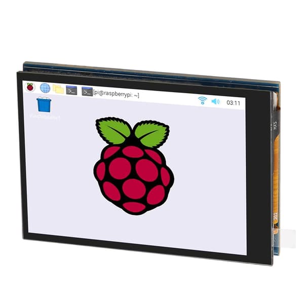 2,8 tommer berøringsskærm kapacitiv berøringsskærm IPS-skærm 40-pin GPIO-interface Nem installation LCD-modulmonitor