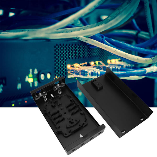 FTTH 4-kjerne fiberoptisk terminal koblingsboks FC/ST 4 rund port pigtail terminasjonsboks