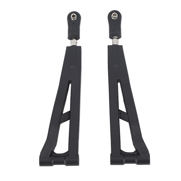 2 st RC Framövre Övre Upphängningsarm Plaststål Framövre Svängarm Tillbehör för ZD Racing 9021 08423 1/8 RC Bil Svart
