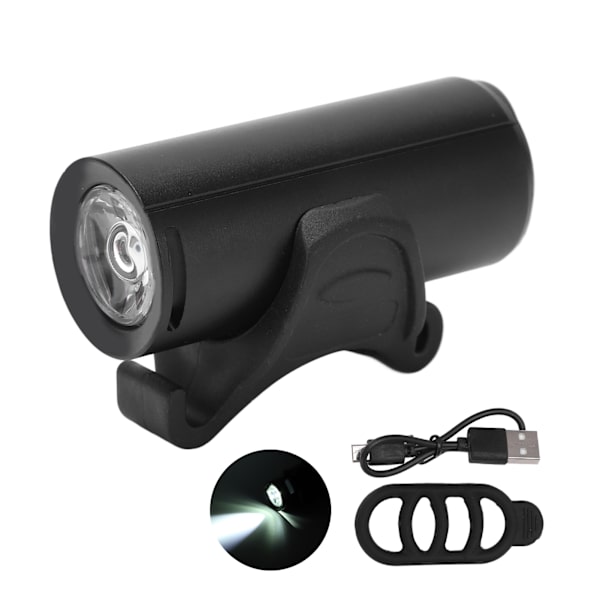 USB Genopladelig Cykel Forlygte 1200mAh Natkørsel Cykel Forlygte Vandafvisende Cykellampe