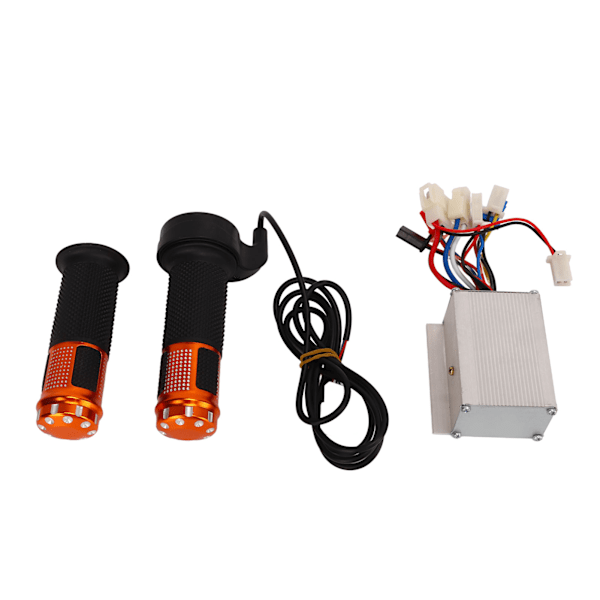 12V 250W Børstet Controller Citrin Throttle Twist Grip Sæt til Elcykler Trehjulede Cykler Motorcykler