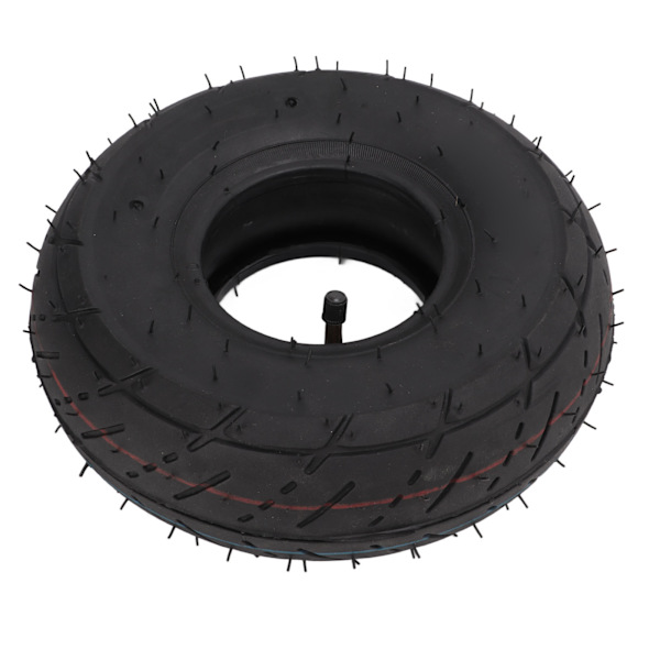 10-tommers 3,00-4 Innertube Dekk med Tykt Gummi, Dekk- og Slangeskifte for Scootere og Vogner