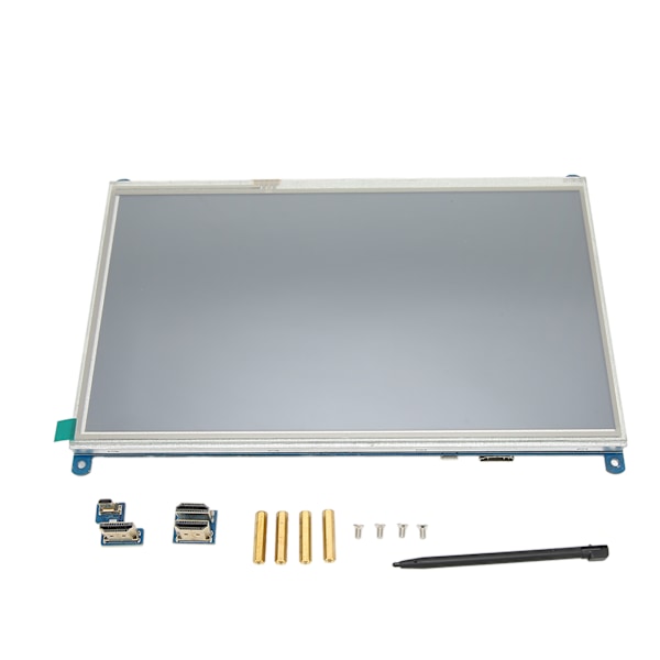 Touchscreen skærm 10,1 tommer 1024x600 HD høj opløsning XPT2406 Touchscreen til Raspberry Pi