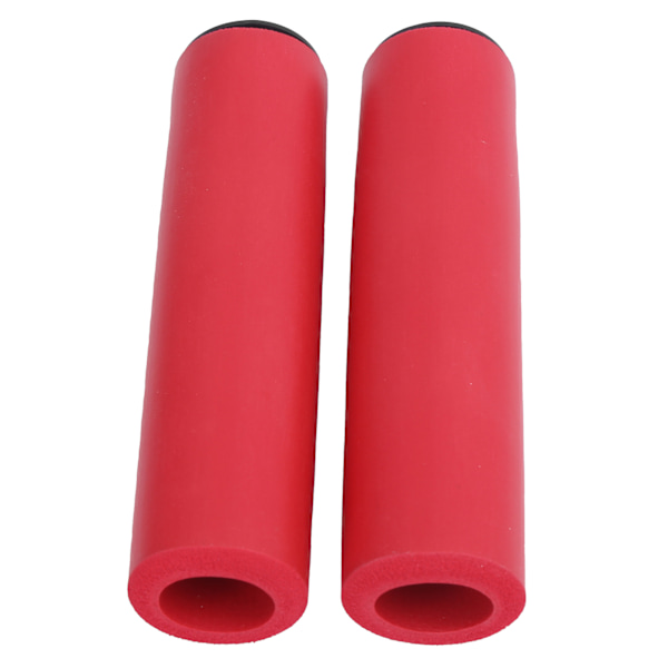 30g 1 par lettvekts silikonstyrehylse for MTB Anti Slide Foam Styrehylse Rouge