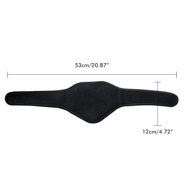 Magnetisk Termisk Selvoppvarmende Nakkepude Massager Bælte Nakkestøtte Brace Massager med 9 Magnetiske Stene